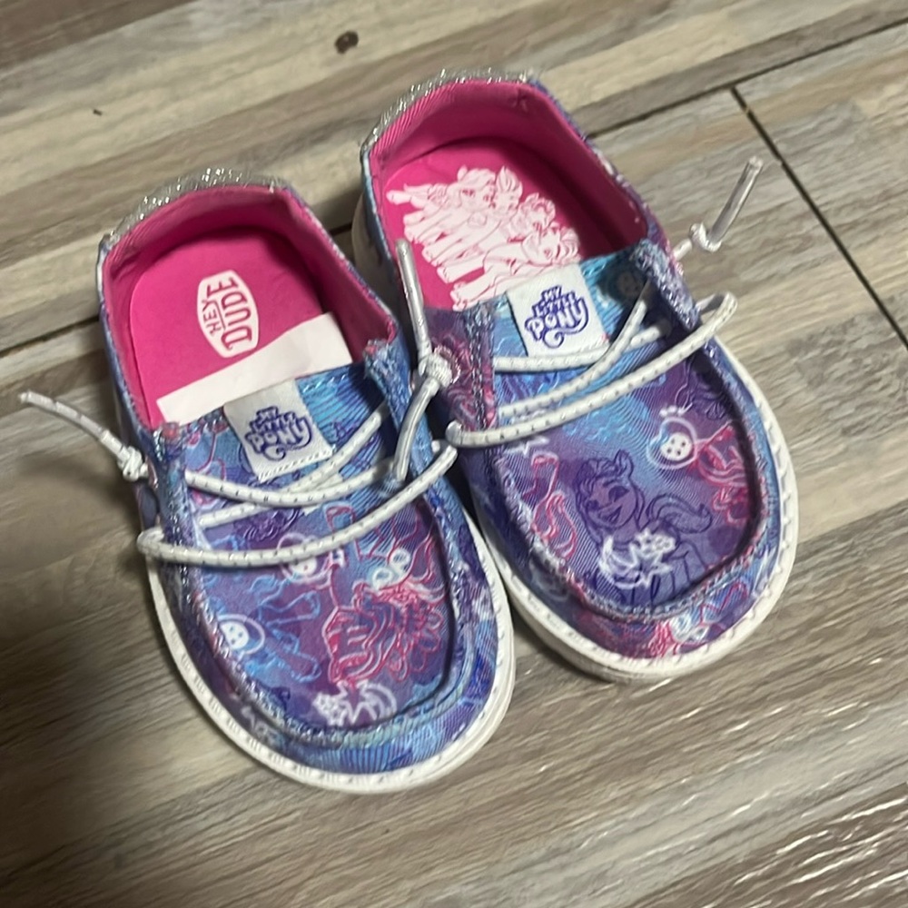 Toddler Size 5 Hey Dudes My Little Pony